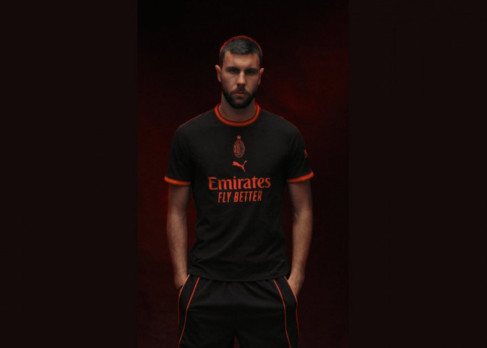 Jersei Ketiga Baru AC Milan Resmi Dirilis, Debut di GBK