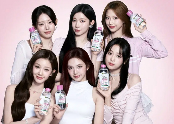 BABYMONSTER Gandeng Garnier, Kolaborasi K-Pop dan Skincare Hadirkan Inovasi Micellar Water