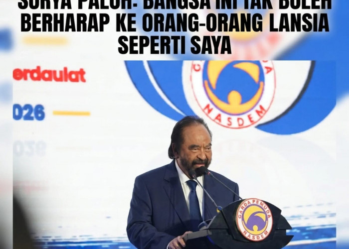Surya Paloh Ajak Generasi Muda Ambil Peran Lebih Besar dalam Menentukan Masa Depan Indonesia