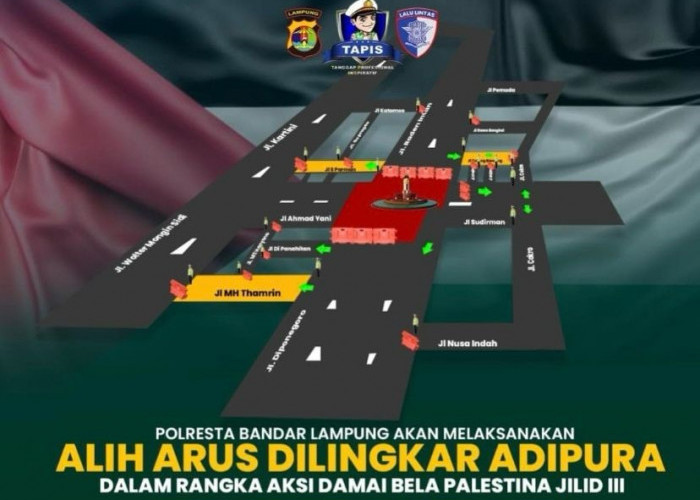 Besok Arus Lalin di Bundaran Adipura Dialihkan, Cek Rute yang Bisa Dilalui