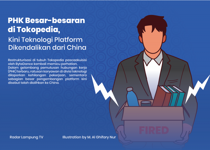 PHK Besar-besaran di Tokopedia, Kini Teknologi Platform Dikendalikan dari China