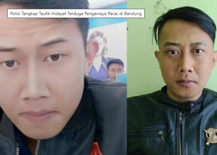 Taufik Hidayat, Pria Penganiaya Pacar Selama Tiga Tahun di Bandung Ditangkap Polisi di Majalengka