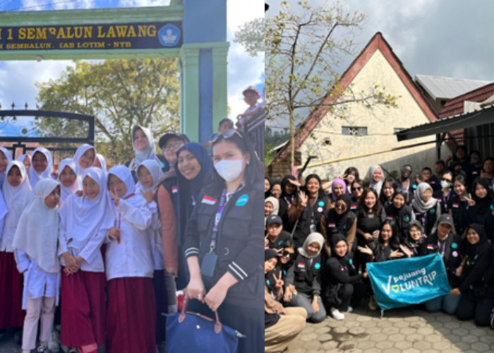 Catatan Singkat Mahasiswi Unila, Relawan Asal Lampung di Lombok