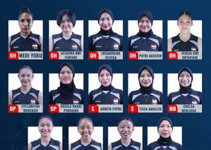 Hasil Asian Games :  Timnas Voli Putri Indonesia Naik Peringkat Meski Gagal Masuk 5 besar di Asian Games 2026 