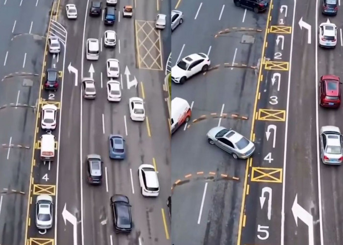 China Pamerkan Sistem U-Turn Canggih untuk Atasi Kemacetan dan Tingkatkan Efisiensi Lalu Lintas