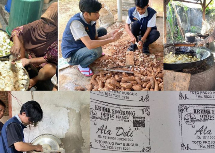 Dari Singkong Menjadi Inspirasi: Kisah Belajar Mahasiswa KKN UIN Jurai Siwo di Dapur 
