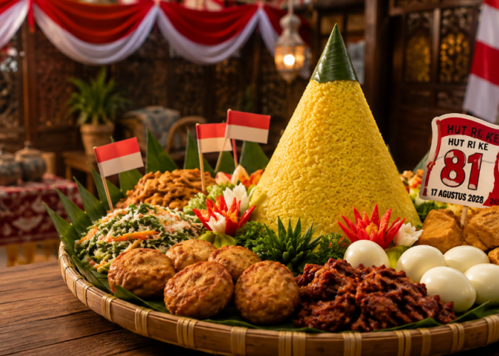 Tumpeng 17 Agustus, Tradisi Syukur yang Menyatukan Semangat Kemerdekaan