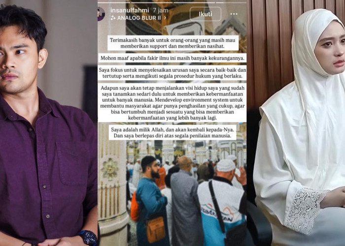 Usai Dilaporkan Inara, Postingan Terbaru Insanul Fahmi Curi Perhatian Netizen