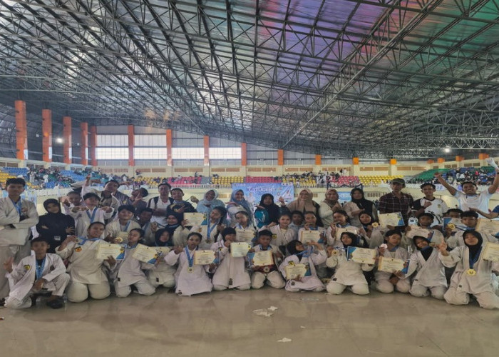 Perdana Tampil di LSO 2026, BKC Tulang Bawang Wilayah 2 Kirim 44 Karateka Muda