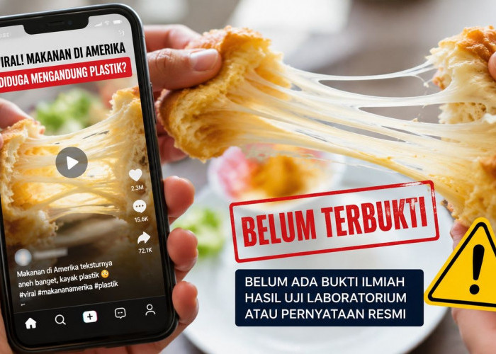 Video Makanan Elastis di AS Viral, Benarkah Mengandung Plastik? Ini Faktanya