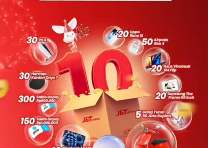 BUCIN HITS! Kesempatan Emas Rebut Hadiah Mewah dari J&T Tanpa Undian