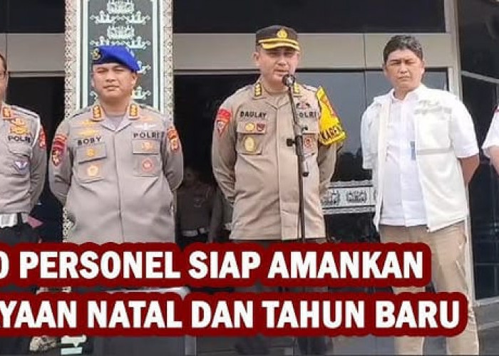 Personel Gabungan Amankan Natal dan Tahun Baru