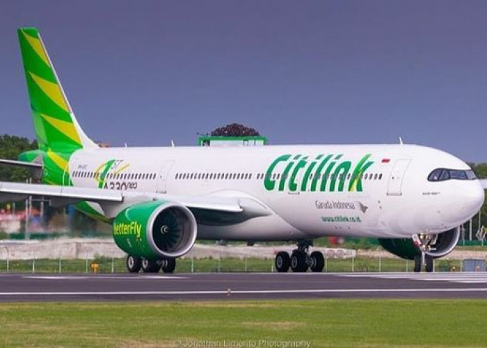 Rute Baru Penerbangan Jakarta - Way Kanan Gunakan Pesawat Citilink ATR 72 