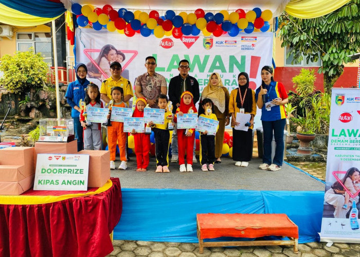 Indomaret - Baygon dan Autan Gelar Sosialisasi PSN di Tanggamus, Cegah Ancaman Penyakit Gigitan Nyamuk