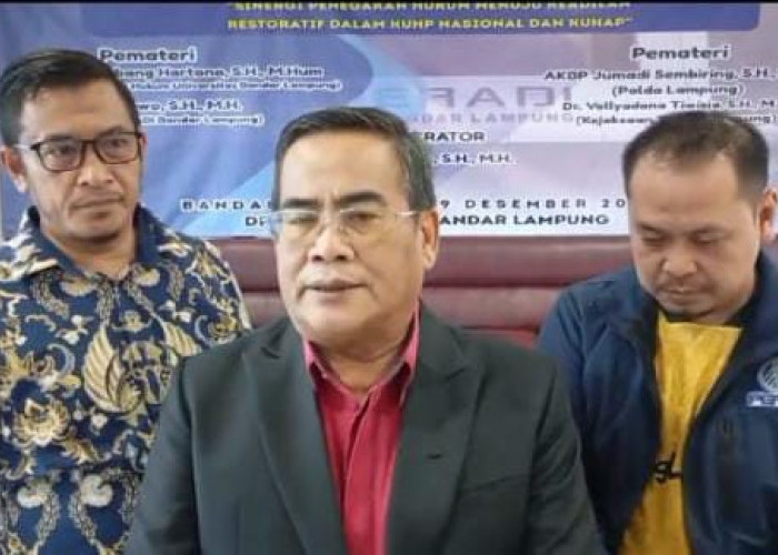 Antusiasme Advokat DPC Peradi Bandar Lampung Ikuti Sosialisasi Penerapan KUHP dan KUHAP Baru