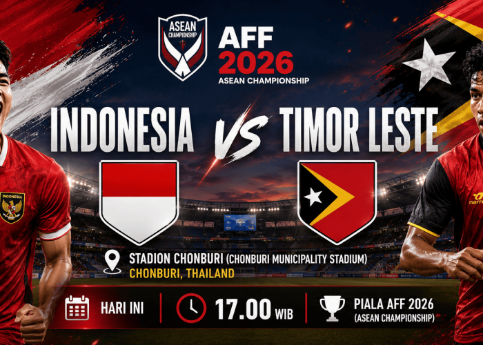 Timnas Indonesia Incar Kemenangan Kedua saat Hadapi Timor Leste di Piala AFF 2026
