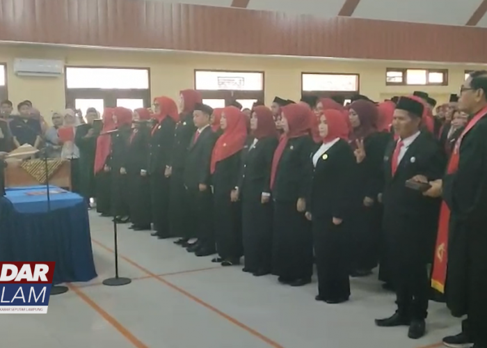 98 Kepala Sekolah SMA/SMK Di Lampung Dilantik, Ini Daftarnya!