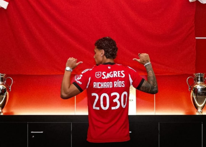 Resmi: Richard Ríos Gabung Benfica dengan Rekor Transfer Klub, Tanda Ambisi Besar As Águias