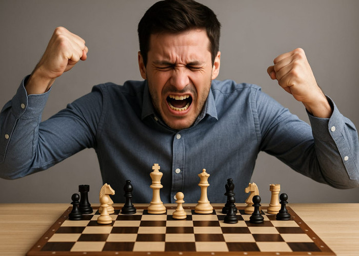 Jangan Panik! Begini Cara Mengontrol Emosi Saat Main Catur