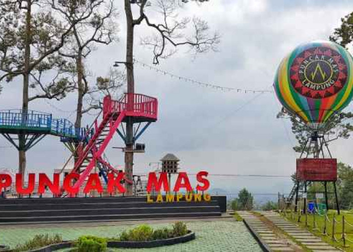 Menikmati Bandar Lampung dari Atas, Petualangan Seru di Wisata Puncak Mas