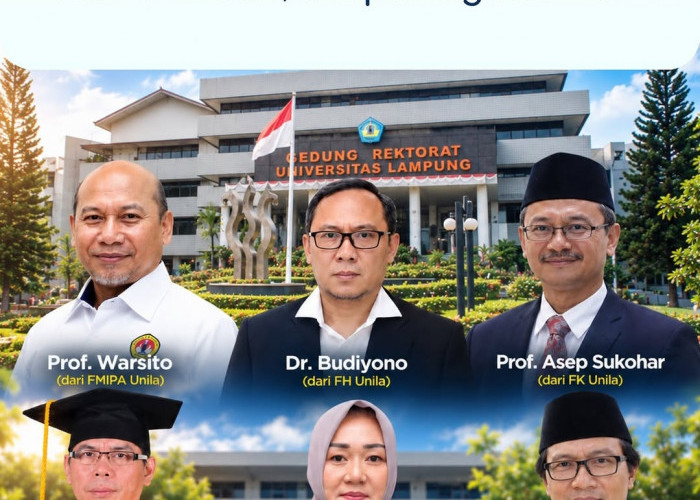 Pilrek Unila 2026 Resmi Dimulai, Enam Akademisi Bersaing Rebut Kursi Rektor 2027-2031