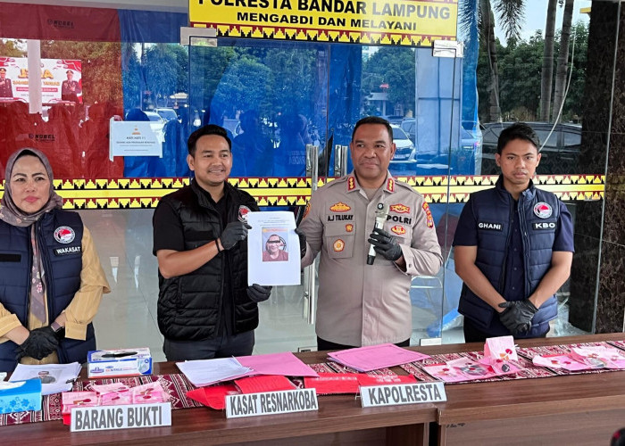 Polresta Bandar Lampung Ungkap 54 Kasus Narkotika, Puluhan Orang Diamankan dalam Dua Bulan