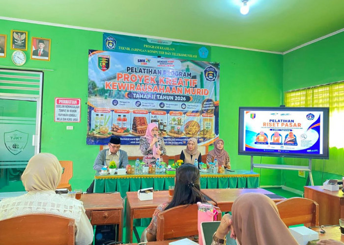 SMKN 1 Tegineneng Cetak Entrepreneur Muda, Siswa Dibekali Strategi Membaca Peluang Bisnis dari Riset Pasar