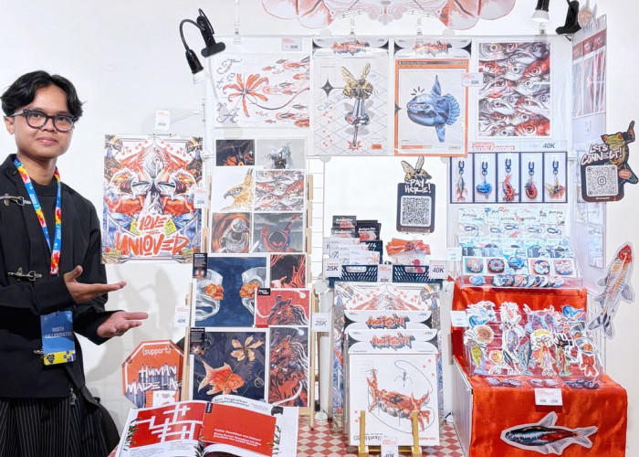 Dari Coretan, Artist Lokal Bandar Lampung Bangun Bisnis Kreatif