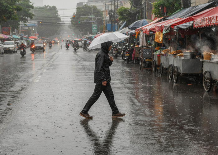 BMKG Ingatkan Hujan Petir hingga Gelombang Tinggi di Sejumlah Wilayah Indonesia