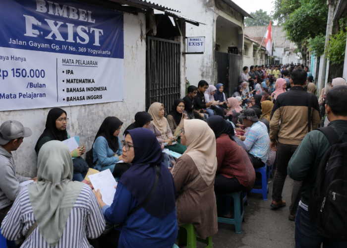 Bimbel Exist di Yogyakarta Diserbu Orang Tua, Biaya Rp150 Ribu per Bulan Jadi Daya Tarik