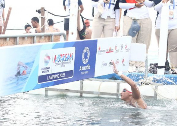 Kejurnas Renang OWS Series Lampung Resmi Selesai, Pantai Kyokko Beach Berpotensi jadi Destinasi Sport Tourism 