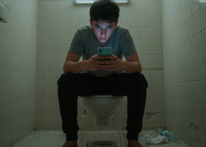 Kebiasaan di Toilet yang Bisa Memicu Wasir, Salah Satunya Main Ponsel