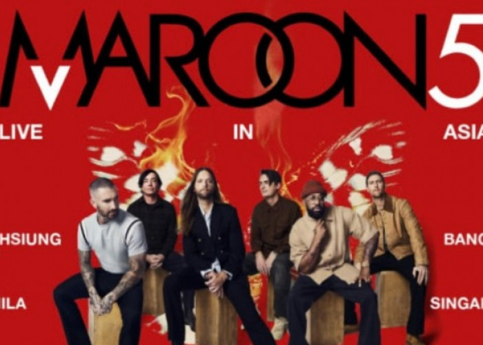 Maroon 5 Gelar Tur Asia 2027, Jakarta Kembali Masuk Daftar Kota Konser! 