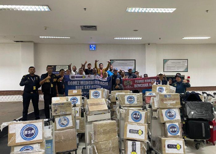 Malaysia Salurkan Dua Ton Bantuan Medis untuk Korban Banjir di Aceh