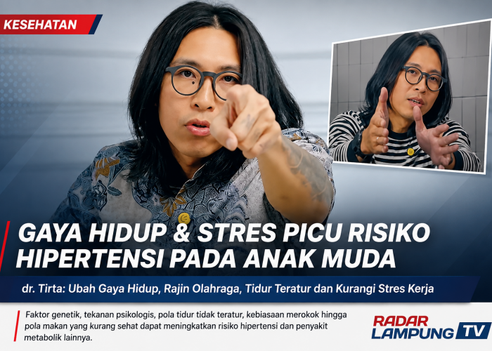 Gaya Hidup dan Stres Picu Risiko Hipertensi, Anak Muda Diminta Waspadai Penyakit Metabolik