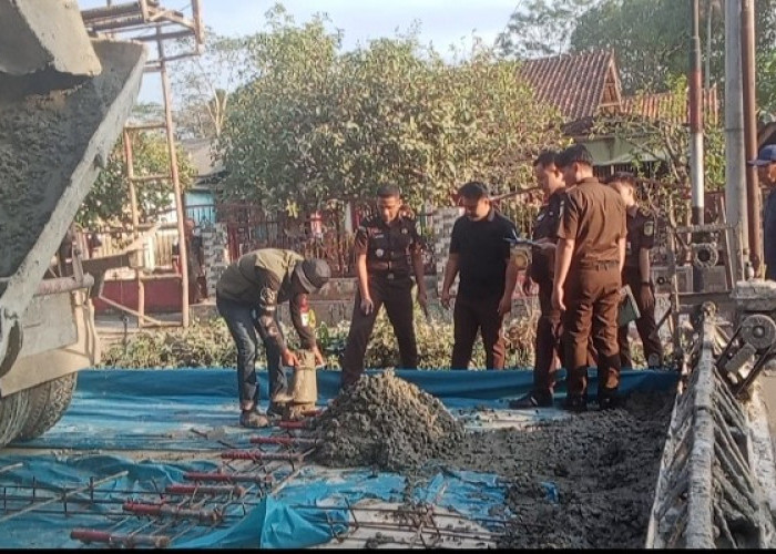 Proyek Jalan Rp88 Miliar dari Pinjaman SMI Dipantau Kejari Lampung Timur