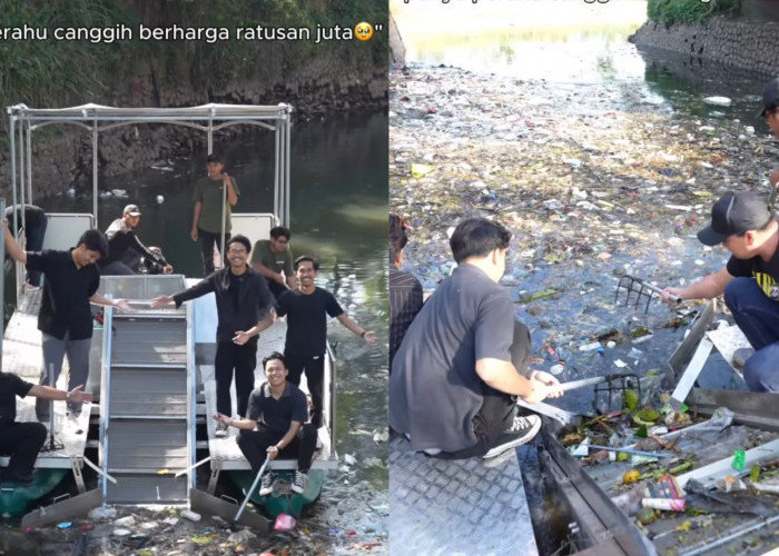 Pandawara Group Luncurkan Perahu Canggih untuk Angkut Sampah hingga 3 Ton