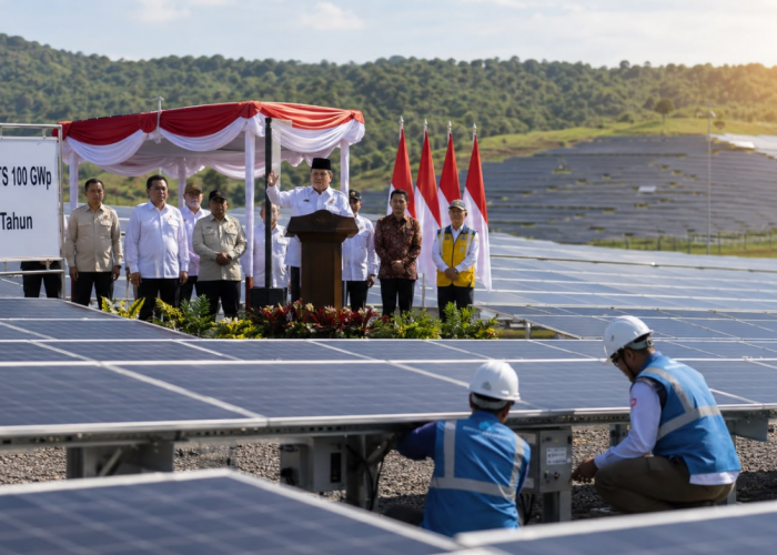Indonesia Mulai ‘Berburu’ Energi dari Matahari, Prabowo Targetkan 100 GWp PLTS dalam 3 Tahun
