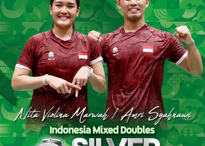 Amri/Nita Raih Medali Perak untuk Indonesia di Asian Games 2026