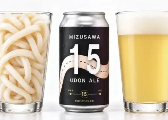 Jepang Sulap Sisa Potongan Mi Udon Jadi Bir, Inovasi Kuliner untuk Kurangi Limbah