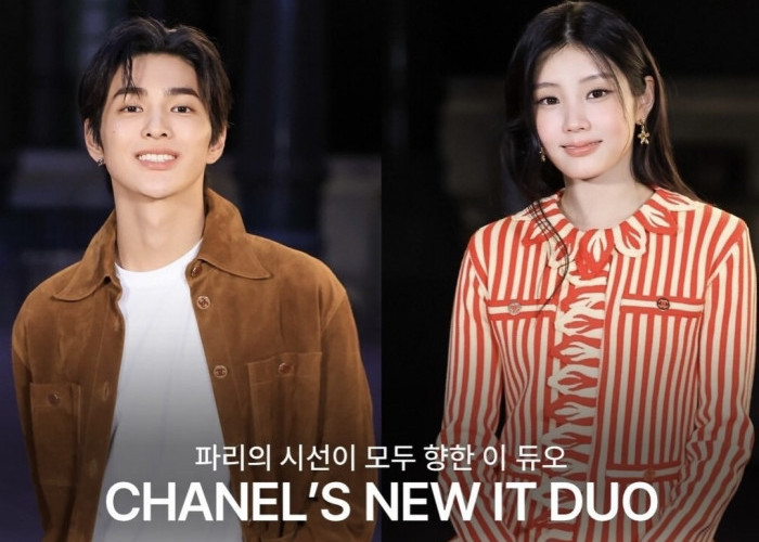 Keonho CORTIS dan Wonhee ILLIT Hadiri Show CHANEL SS 2027