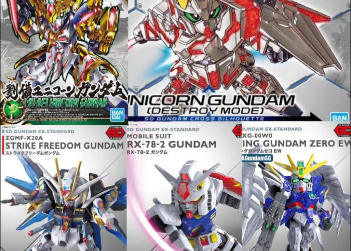 Rekomendasi Gundam SD untuk Pemula