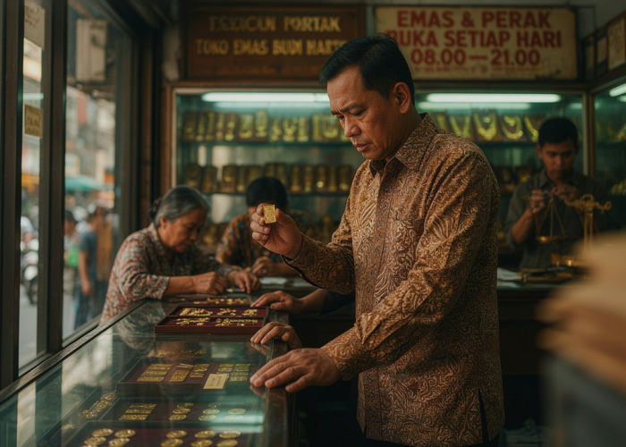 Harga Emas Pegadaian 16 Oktober 2026, Antam Tembus Rp2,604 Juta per Gram