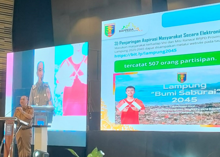 RPJPD Lampung 2025-2045 Dirancang Peka Modernisasi dan Berkelanjutan