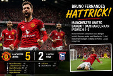 Bruno Fernandes Mengamuk, Manchester United Comeback 5-2 atas Ipswich