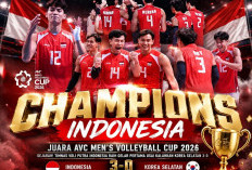 Sejarah Baru! Timnas Voli Indonesia Juara AVC Men's Volleyball Cup 2026 Usai Kalahkan Korea Selatan