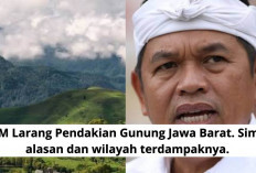 KDM Tutup Sementara Jalur Pendakian Gunung di Jawa Barat, Cegah Karhutla