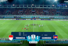 Timnas Indonesia Hajar Kamboja 5-1 di Piala AFF 2026