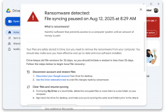 Tak Perlu Panik, Google Drive Kini Bisa Deteksi Ransomware dan Pulihkan File