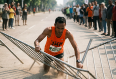 Peserta Half Marathon JRF 2026 Terobos Barikade, dr. Tirta Ingatkan Aturan Lomba